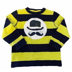 gymboree shirt boys 3t Black yellow stripe